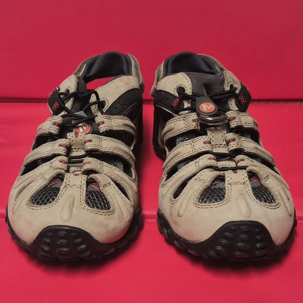 Merrell Chameleon II Web Light Brown Men's Outdoor Performance Shoes size 11 - Picture 2 of 10